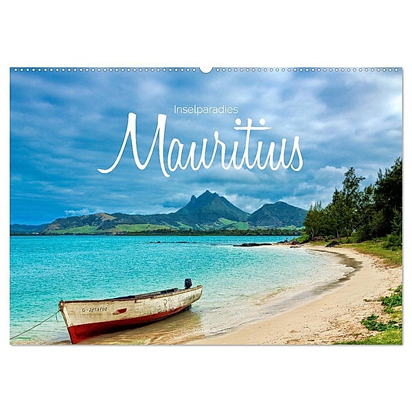 Inselparadies Mauritius (Wandkalender 2024 DIN A2 quer), CALVENDO Monatskalender, Stefan Becker