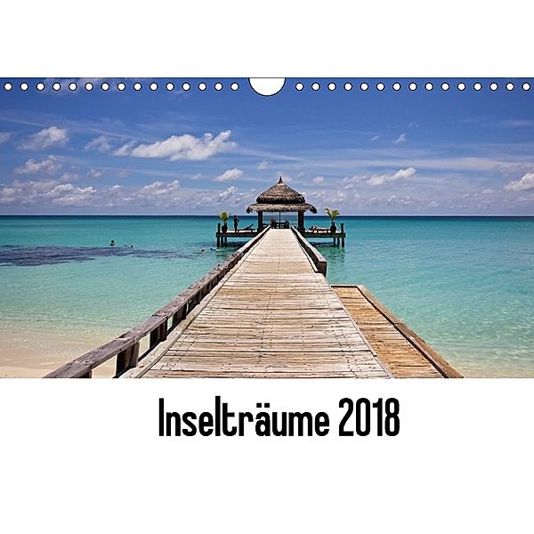 Inselträume 2018 (Wandkalender 2018 DIN A4 quer), Henrik Päch