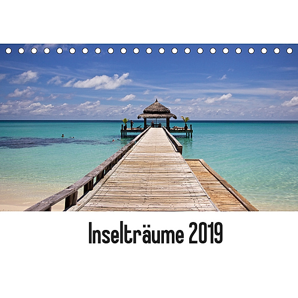 Inselträume 2019 (Tischkalender 2019 DIN A5 quer), Henrik Päch