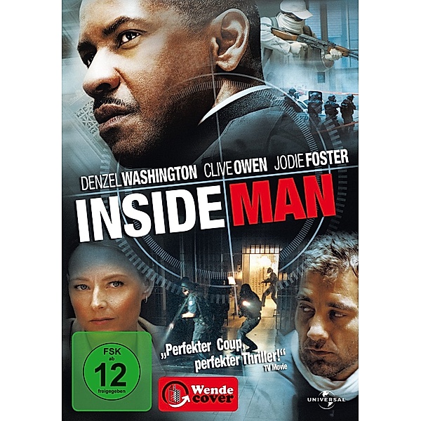Inside Man, Clive Owen Jodie Foster Denzel Washington