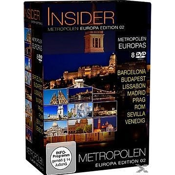 Insider - Metropolen Europa Edition 02 DVD-Box