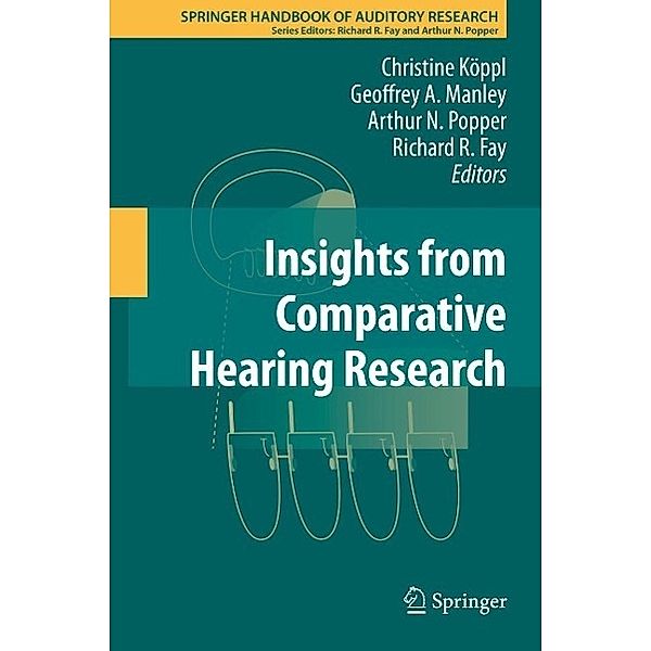 Insights from Comparative Hearing Research / Springer Handbook of Auditory Research Bd.49