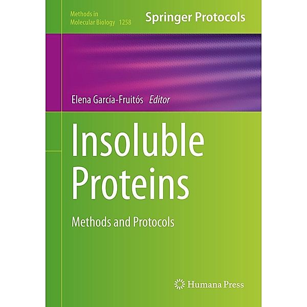 Insoluble Proteins / Methods in Molecular Biology Bd.1258