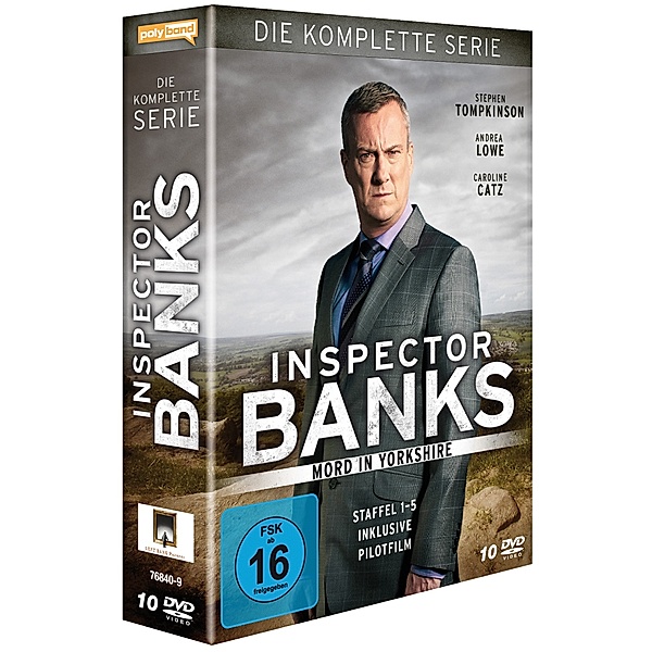 Inspector Banks - Die komplette Serie, Peter Robinson