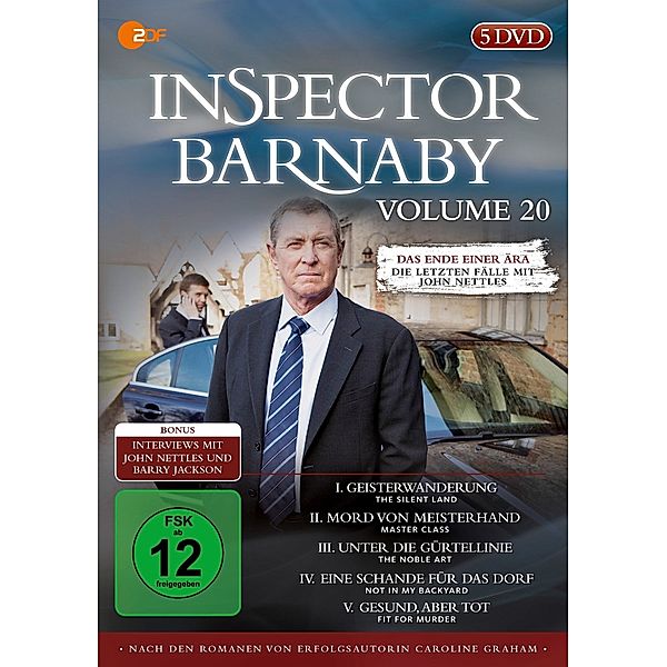 Inspector Barnaby Vol. 20, Caroline Graham, David Hoskins, Andrew Payne, Douglas Watkinson, Peter Hammond, Anthony Horowitz, Michael Russell, Michael Aitkens, David Harsent