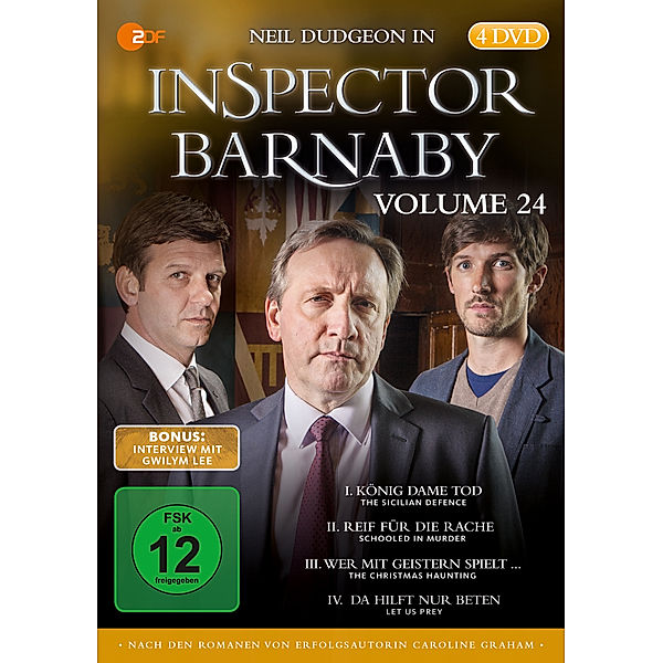 Inspector Barnaby, Vol. 24, Caroline Graham, David Hoskins, Andrew Payne, Douglas Watkinson, Peter Hammond, Anthony Horowitz, Michael Russell, Michael Aitkens, David Harsent