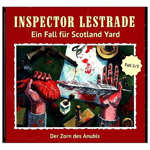 Inspector Lestrade - Der Zorn des Anubis,1 Audio-CD, Inspector Lestrade