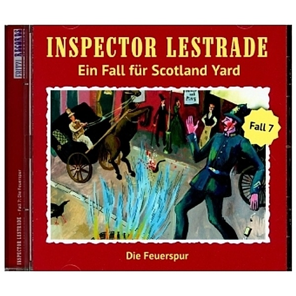 Inspector Lestrade - Die Feuerspur, 1 Audio-CD, Inspector Lestrade