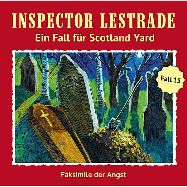 Inspector Lestrade - Faksimilie der Angst,1 Audio-CD, Inspector Lestrade