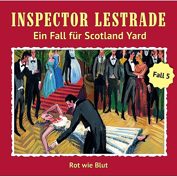 Inspector Lestrade - Rot wie Blut,1 Audio-CD, Inspector Lestrade