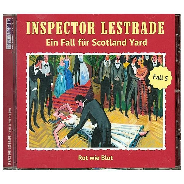 Inspector Lestrade - Rot wie Blut,1 Audio-CD, Inspector Lestrade