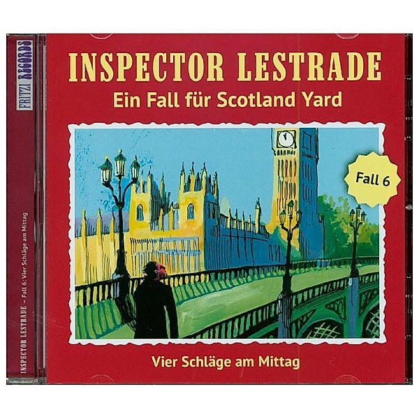 Inspector Lestrade - Vier Schläge am Mittag,1 Audio-CD, Inspector Lestrade