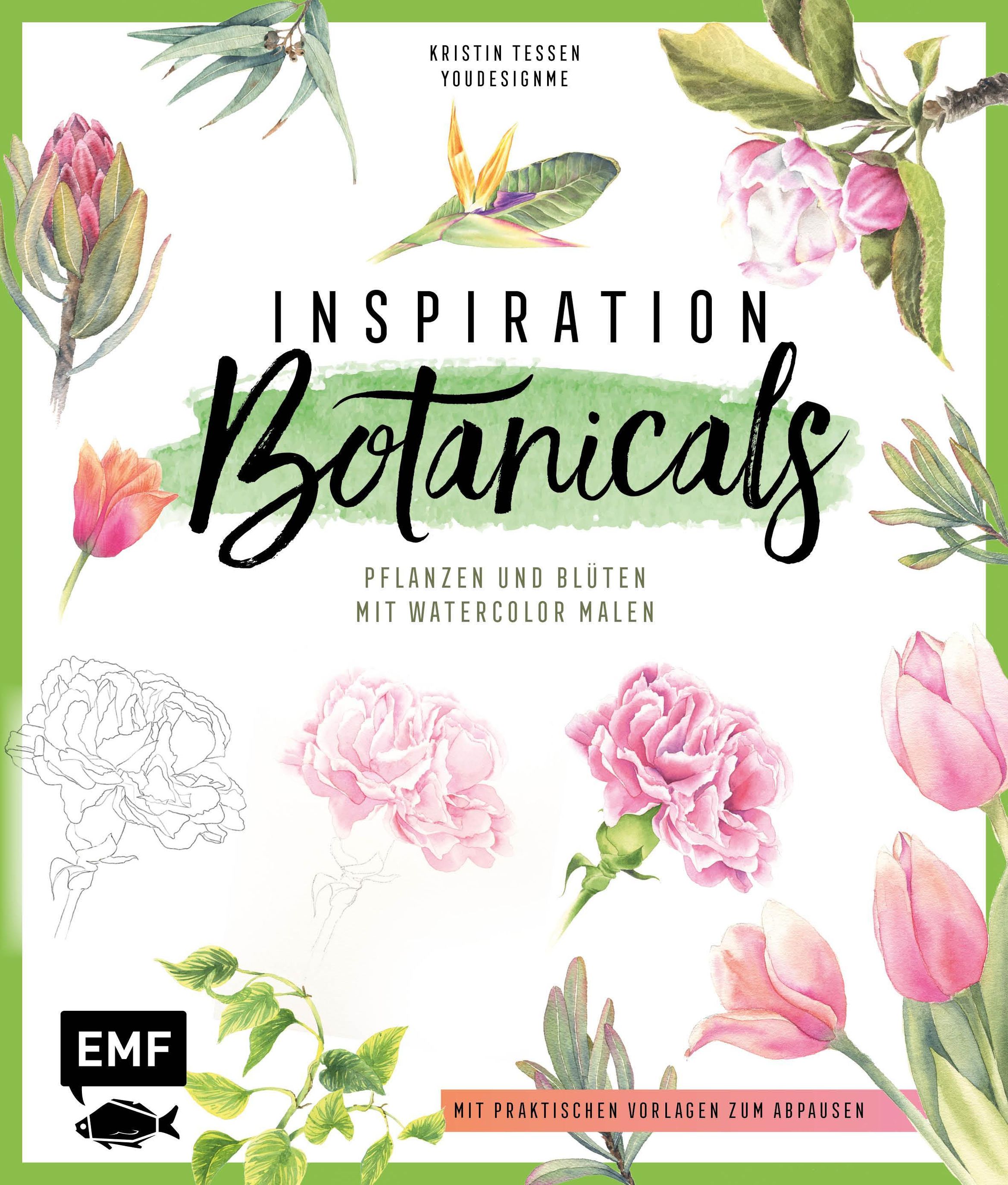 Inspiration Botanicals - Pflanzen und Blüten mit Watercolor malen |  Weltbild.at