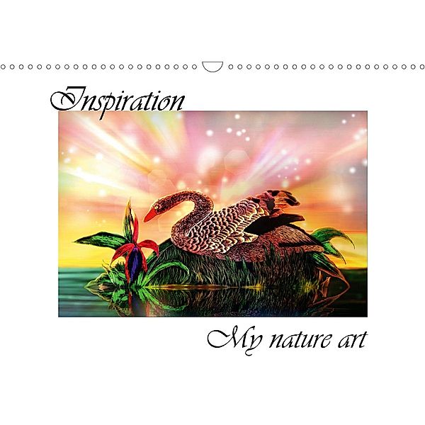 Inspiration My nature art (Wall Calendar 2021 DIN A3 Landscape), Dusanka Djeric