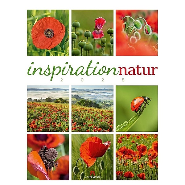 Inspiration Natur Kalender 2025, Ackermann Kunstverlag