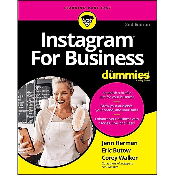 Instagram For Business For Dummies, Jenn Herman, Eric Butow, Corey Walker