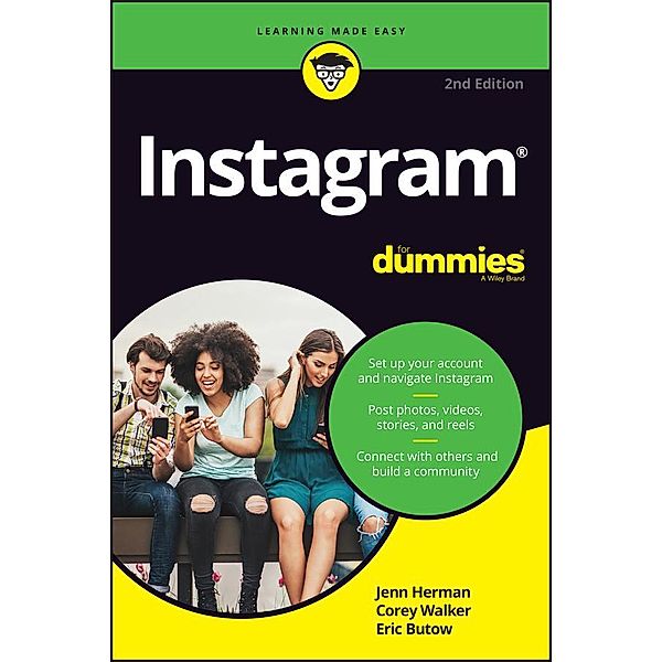 Instagram For Dummies, Jenn Herman, Corey Walker, Eric Butow