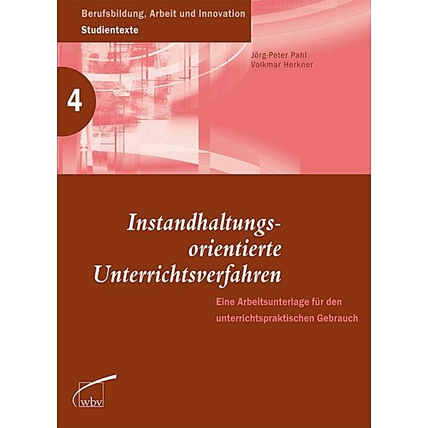 Instandhaltungsorientierte Unterrichtsverfahren