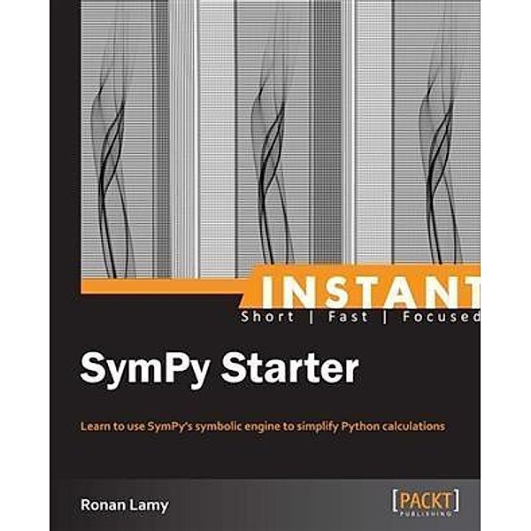 Instant SymPy Starter, Ronan Lamy