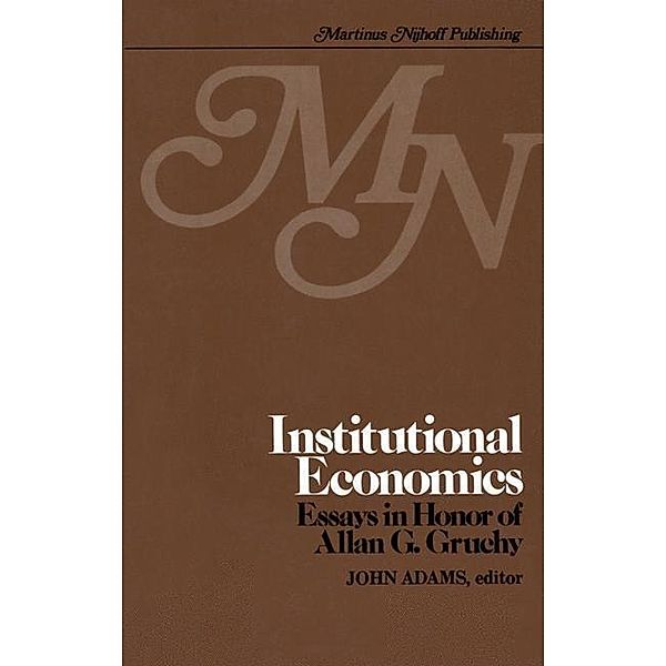 Institutional Economics