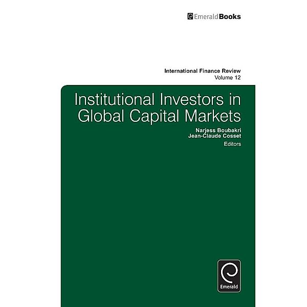 Institutional Investors In Global Capital Markets