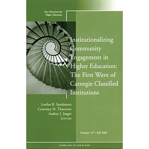 Institutionalizing Community Engagement in Higher Education