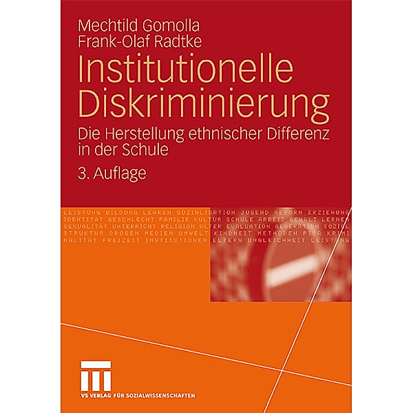 Institutionelle Diskriminierung, Mechtild Gomolla, Frank-Olaf Radtke