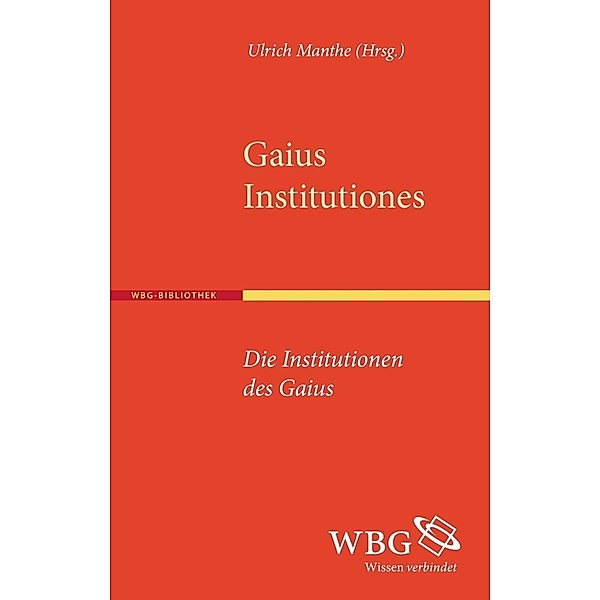 Institutionen - Institutiones, Gaius