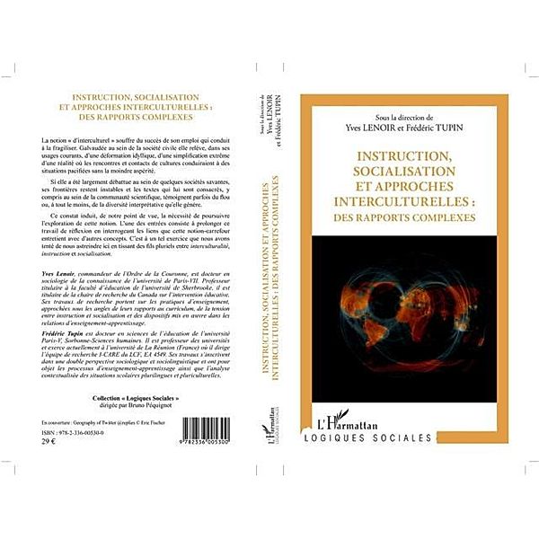 Instruction, socialisation et approches interculturelles : des rapports complexes / Hors-collection, Yves Lenoir