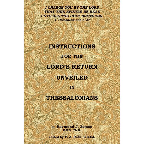 Instructions for the Lord's Return Unveiled in Thessalonians