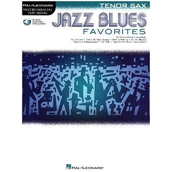 Instrumental Play-Along Jazz Blues Favorites, Tenor Saxophone