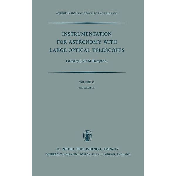 Instrumentation for Astronomy with Large Optical Telescopes