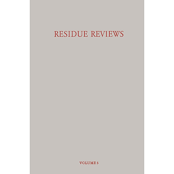 Instrumentation for the Detection and Determination of Pesticides and their Residues in Foods, Kenneth A. Loparo