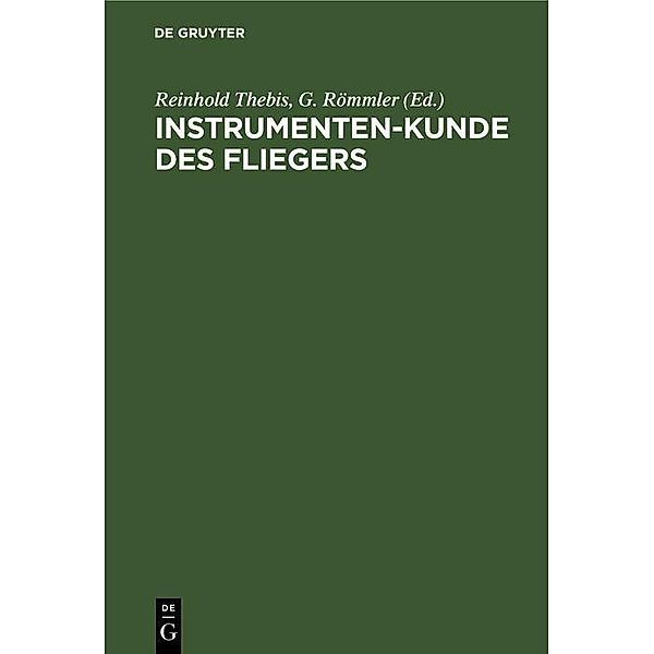 Instrumenten-Kunde des Fliegers