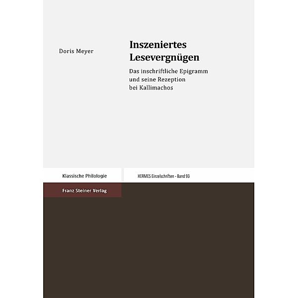 Inszeniertes Lesevergnügen, Doris Meyer