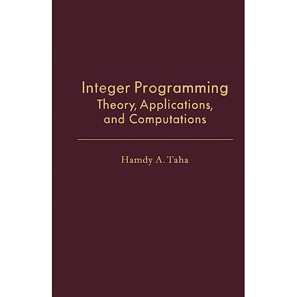 Integer Programming, Hamdy A. Taha