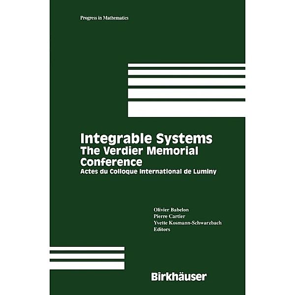Integrable Systems / Progress in Mathematics Bd.115
