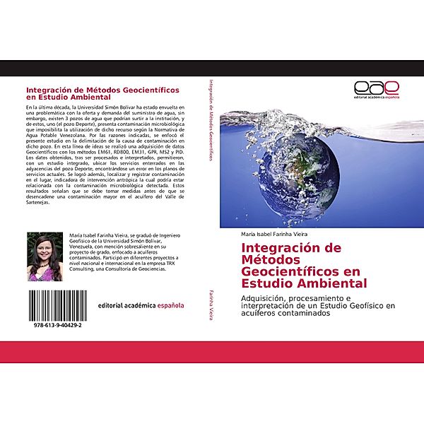 Integración de Métodos Geocientíficos en Estudio Ambiental, María Isabel Farinha Vieira
