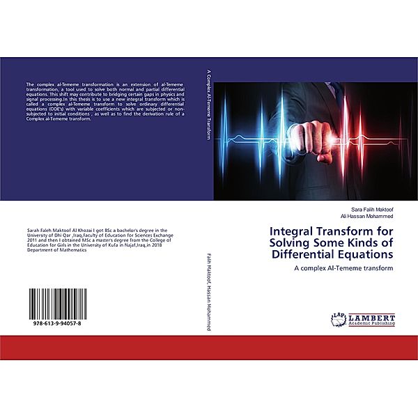 Integral Transform for Solving Some Kinds of Differential Equations, Sara Falih Maktoof, Ali Hassan Mohammed
