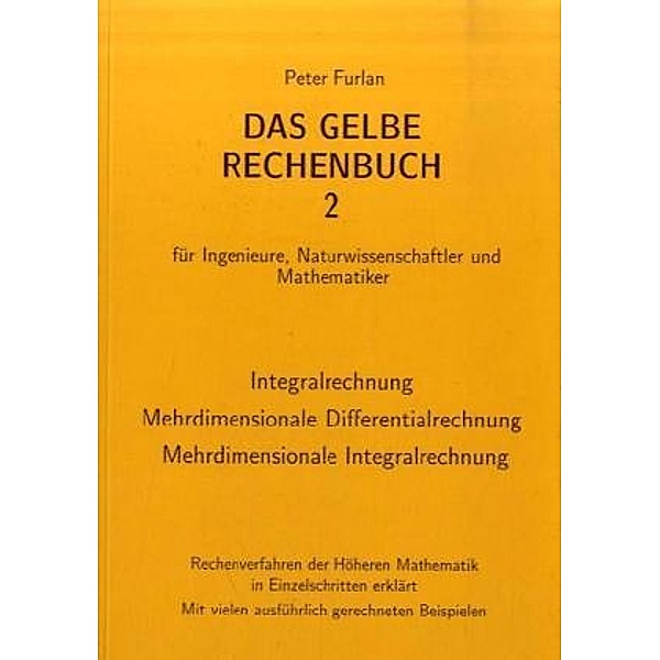 Integralrechnung, Mehrdimensionale Differentialrechnung, Mehrdimensionale Integralrechnung, Peter Furlan