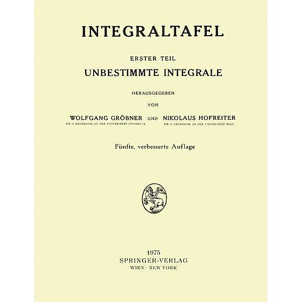 Integraltafel