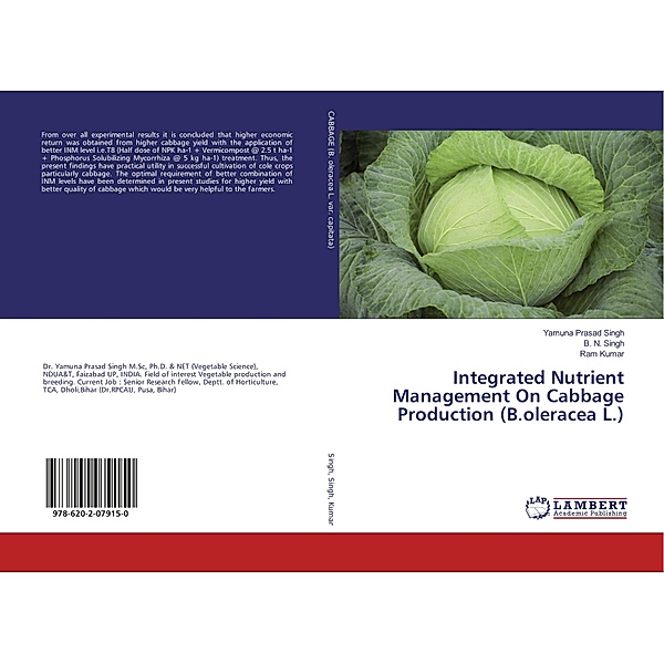 Integrated Nutrient Management On Cabbage Production (B.oleracea L.), Yamuna Prasad Singh, B. N. Singh, Ram Kumar