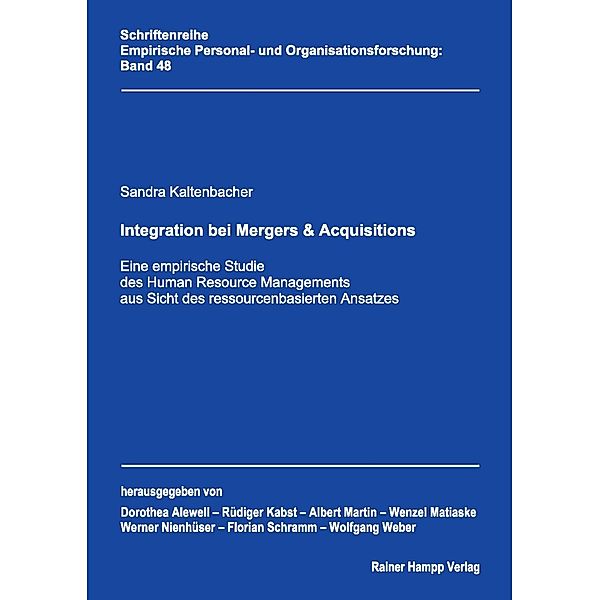 Integration bei Mergers & Acquisitions, Sandra Kaltenbacher