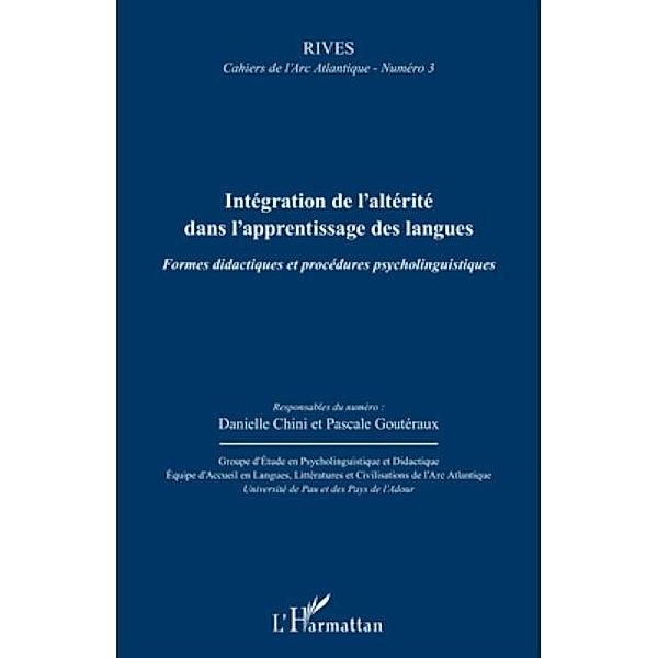 Integration de l'alterite dans l'apprentissage des langues / Hors-collection, Gouteraux