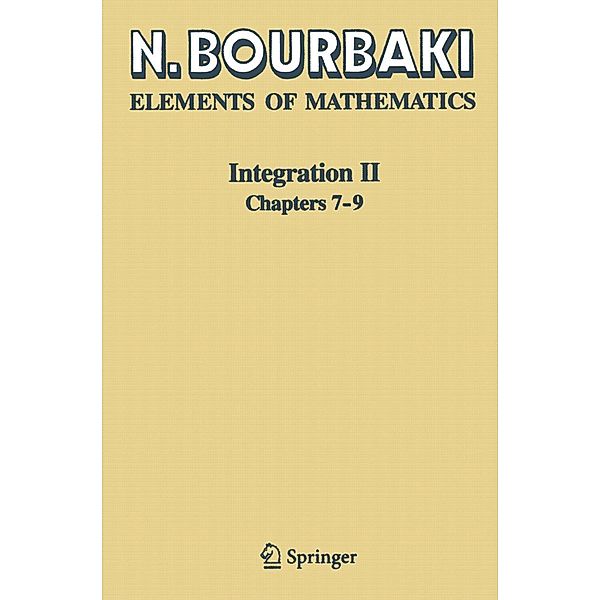 Integration II, N. Bourbaki