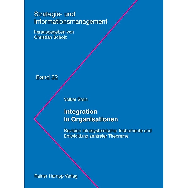 Integration in Organisationen, Volker Stein