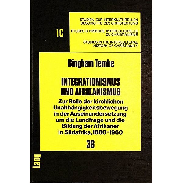 Integrationismus und Afrikanismus, Bingham Tembe