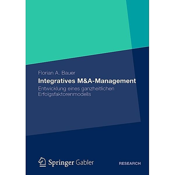 Integratives M&A-Management, Florian Bauer