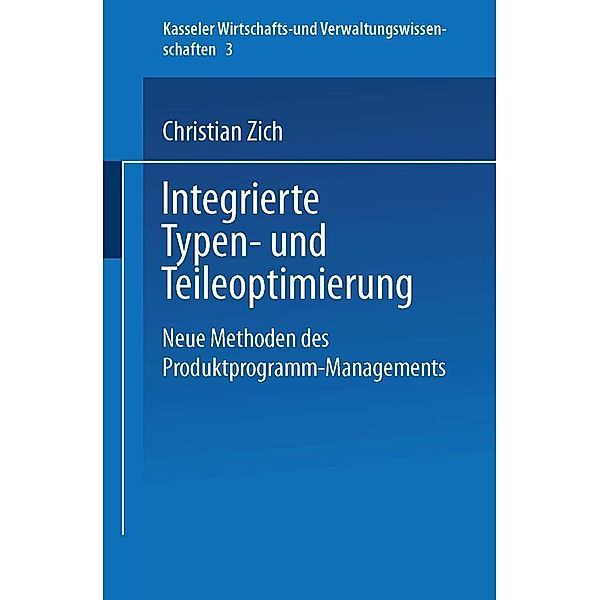 Integrierte Typen- und Teileoptimierung