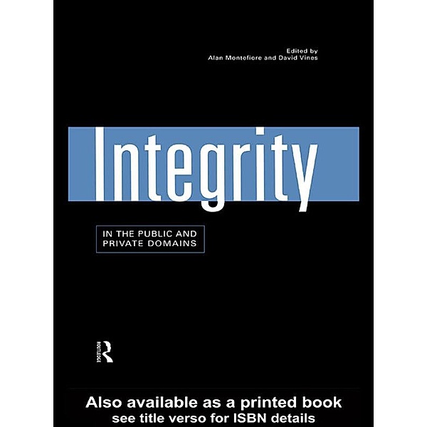 Integrity in the Public and Private Domains